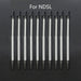 10pcs Metal Telescopic Plastic Touch Screen Stylus Pen