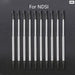 10pcs Metal Telescopic Plastic Touch Screen Stylus Pen