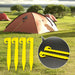 10pcs Plastic Ground Nail Outdoor Travel Camping Tent