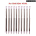 10pcs Plastic Metal Telescopic Touch Screen Stylus Pen