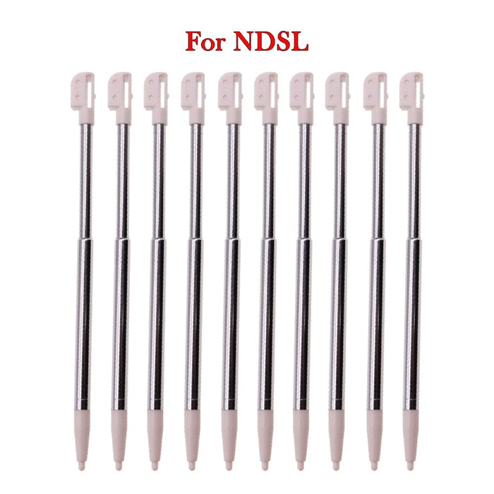 10pcs Plastic Metal Telescopic Touch Screen Stylus Pen