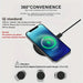 10w Wireless Charger Stand For Iphone Samsung Fast Charging