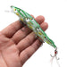 11.5cm 15.7g Crank Lure With Feather Hook For Sea Fishing