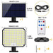 118led Solar Motion Sensor Light