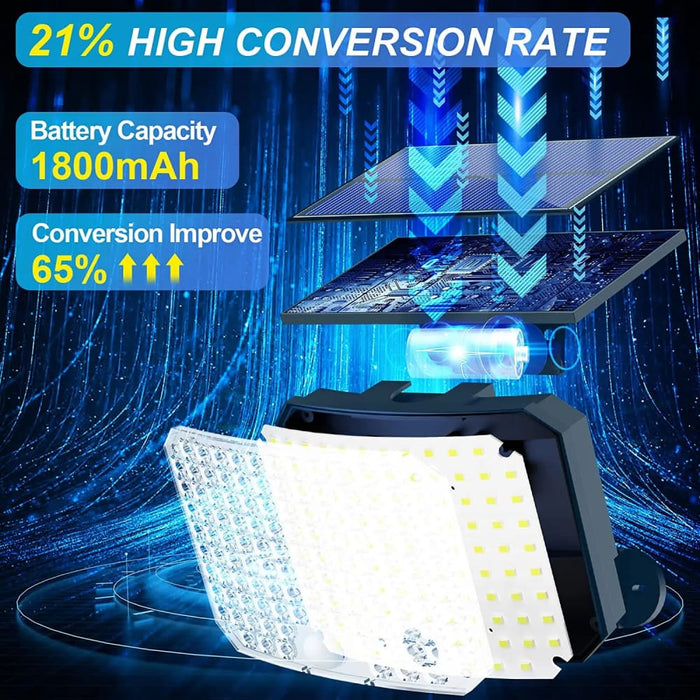 118led Solar Motion Sensor Light