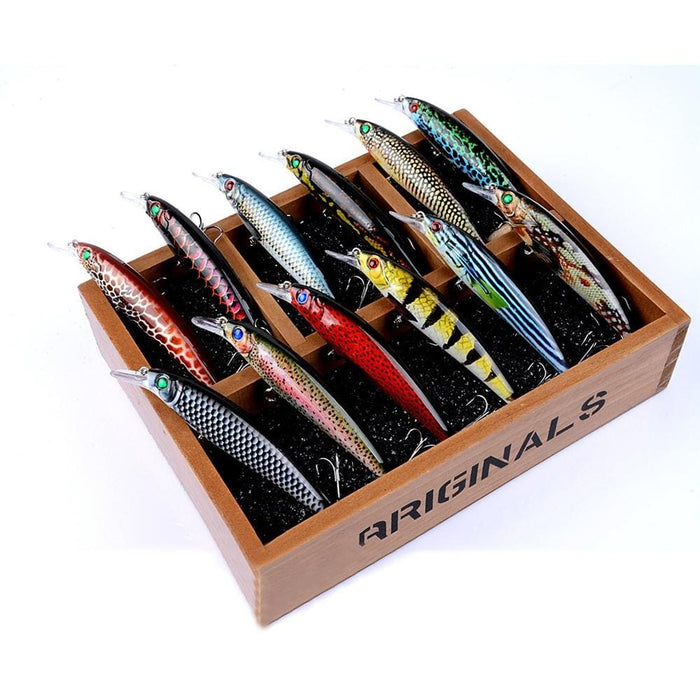 11cm/11.5g Painted Bionic Fishing Bait 12 Colours