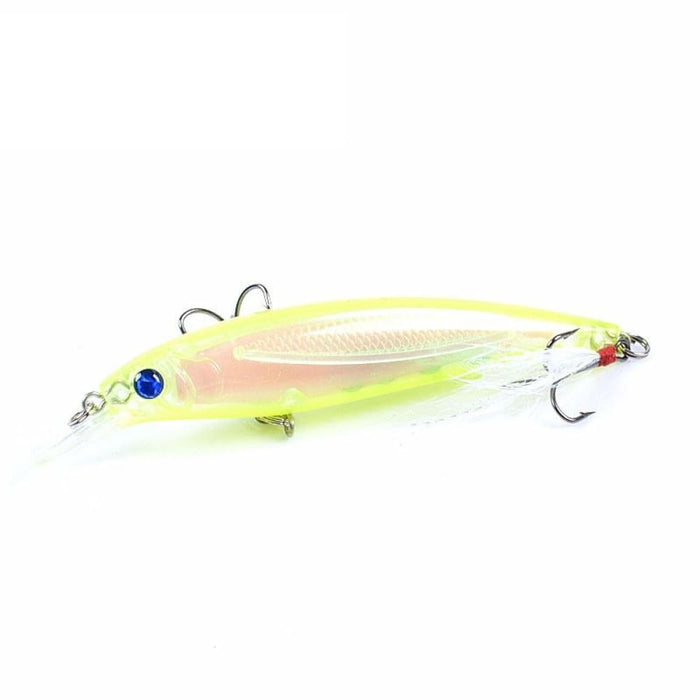 11cm/13.4g Feather Hook Mino Hard Bait For Casting