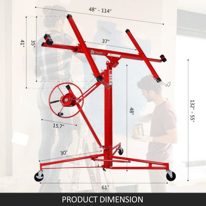 11ft Drywall Panel Lifter Gyprock Plasterboard Sheet Board