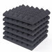 12 24pcs 30x30x5cm Acoustic Soundproof Foam Panel With Tapes