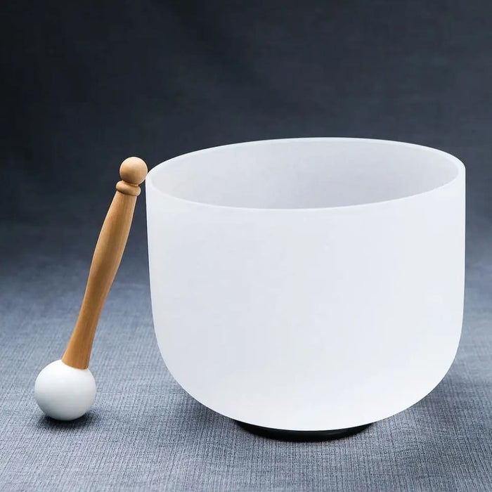 12 Inch 432hz Abcdefg Crystal Singing Bowl For Yoga Sound