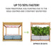 12 Pod Indoor Hydroponic Growing System With Bamboo Frame &