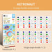 12 Sheet Watercolour Colouring Book Set with Brush 5 Colours