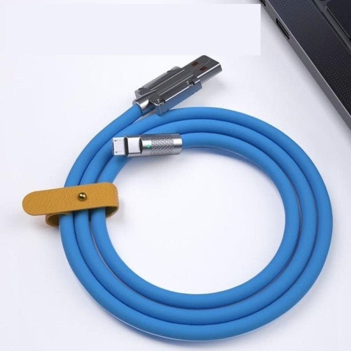 120w 6a Fast Charge Typec Liquid Silicone Cable Quick Usb