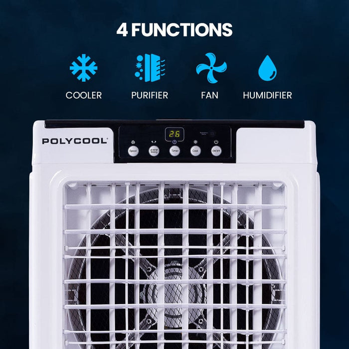 45l 125w Evaporative Air Cooler Portable Industrial Fan