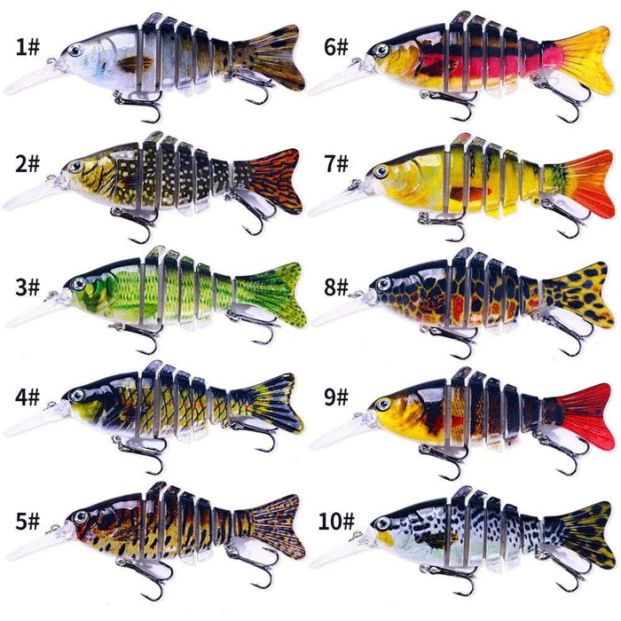 12cm Multi Section Sinking Lure For Fishing