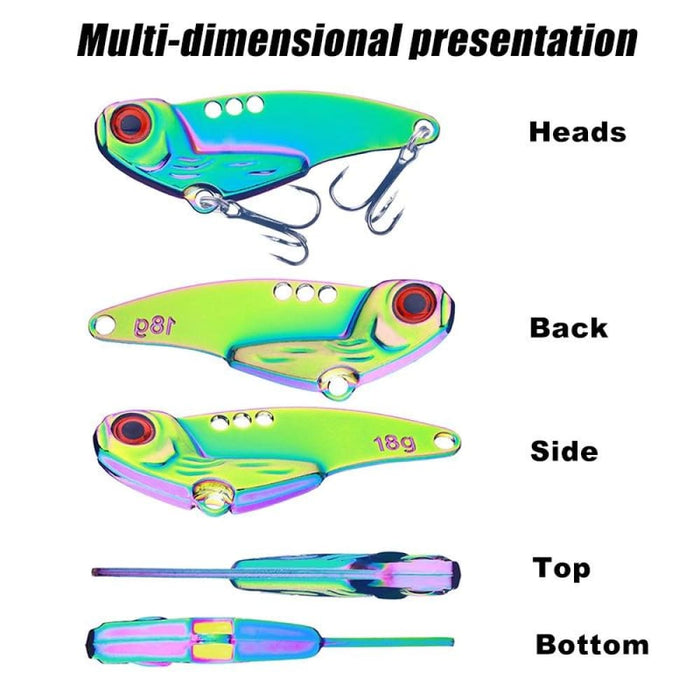 12g Long Distance Casting Sinker Lures For Ice Fishing