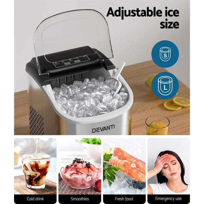 Goslash Picks 12kg Ice Maker Machine W/self Cleaning