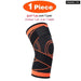 1/2pcs Elastic Sport Knee Brace Pad For Joint Pain