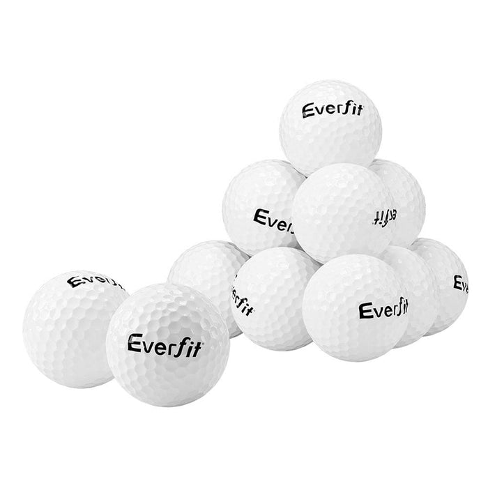 12pcs Golf Ball Set Reusable Distance Balls Practice