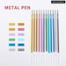 12pcs Metallic Glitter Highlighter Pastel Pens For School