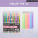 12pcs Metallic Glitter Highlighter Pastel Pens For School