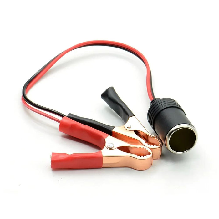 12v 24v Car Battery With Clip To Cigarette Lighter Socket