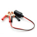 12v 24v Car Battery With Clip To Cigarette Lighter Socket