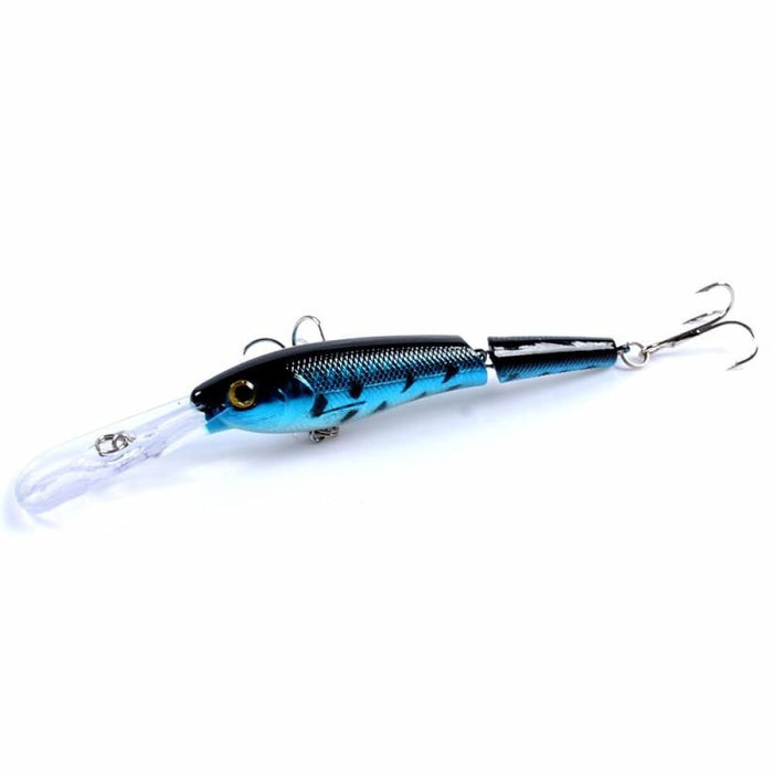 13.3cm/13.4g Multi Section Bionic Mino Lure Plastic Fake