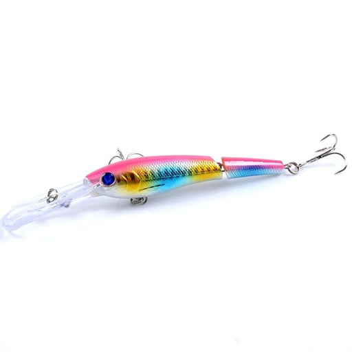 13.3cm/13.4g Multi Section Bionic Mino Lure Plastic Fake