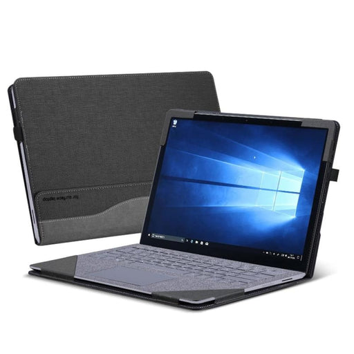 13.5 Multifunctional Pu Leather Laptop Sleeve For Microsoft