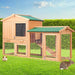 I.pet 138cm Wide Wooden Pet Coop