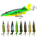 13cm Pencil Bionic Bait With Sub Propeller Design