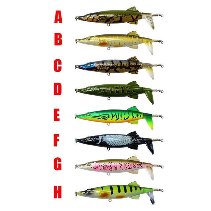 13cm Pencil Bionic Bait With Sub Propeller Design