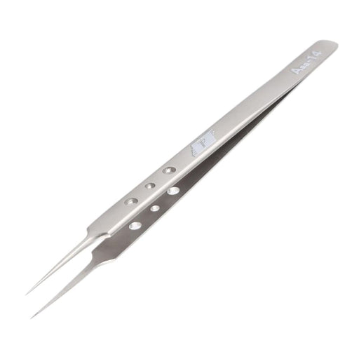 14 Precision Repair Tweezers Long Pointed Stainless Steel