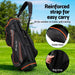 14 Ways Dividers Golf Bag Stand Insulated Carry Zippered