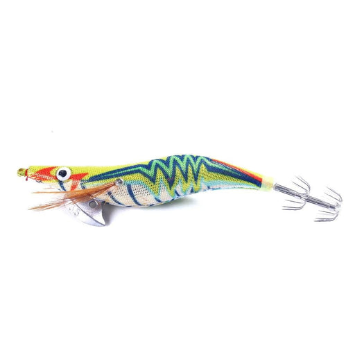 14cm 20g Night Light Wood Shrimp Squid Hook Luya Bait