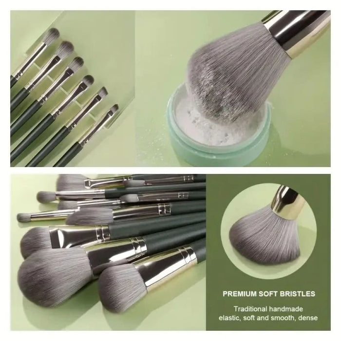 14pcs Fluffy Soft Makeup Brushes Set For Women