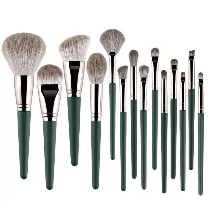 14pcs Fluffy Soft Makeup Brushes Set For Women