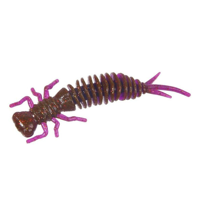 15 Piece 8 Colour Soft Silicone Larvae Bait 100mm Size