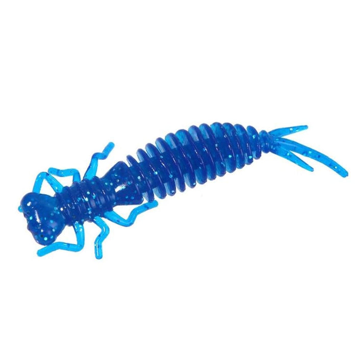 15 Piece 8 Colour Soft Silicone Larvae Bait 100mm Size