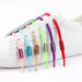 15colour Aluminum Capsules Lock Buckle Shoe Laces