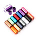 15colour Aluminum Capsules Lock Buckle Shoe Laces