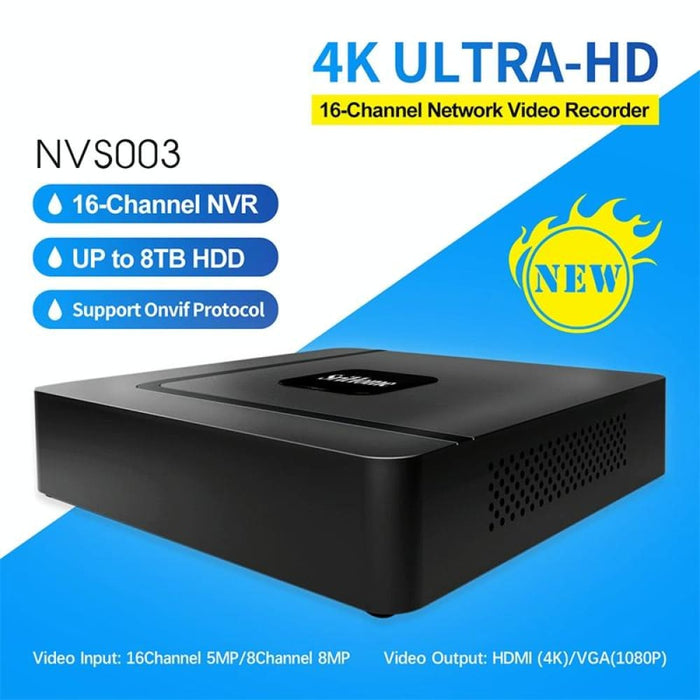 16 Channel 4k Ultra Hd Network Video Recorder