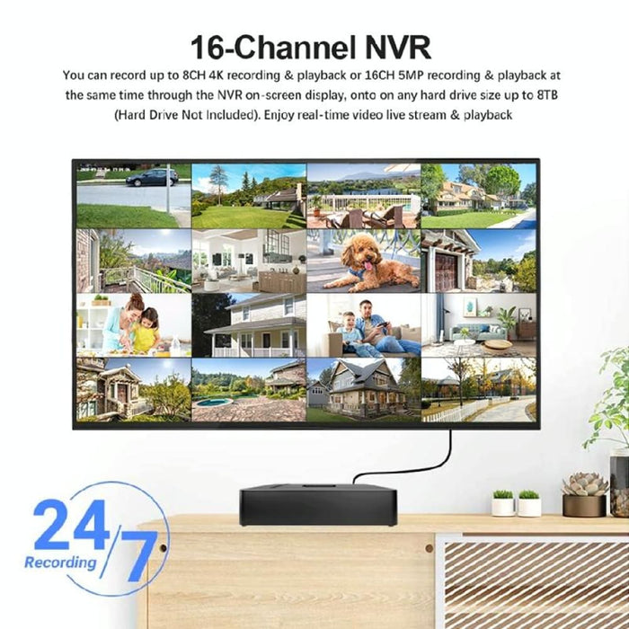 16 Channel 4k Ultra Hd Network Video Recorder