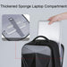 160 Large Capacity Abs Waterproof Laptop Backpack With Usb