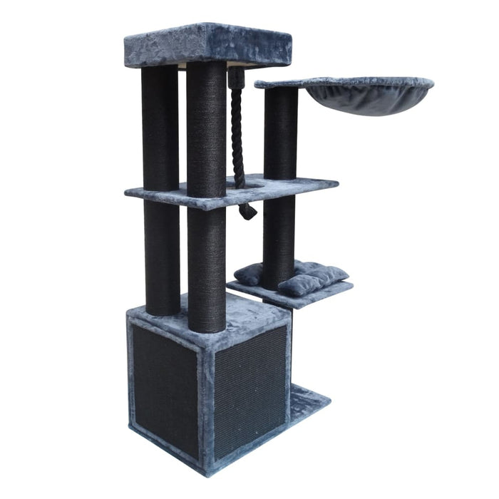 160 Cm Xl Multi Level Cat Scratching Post Tree Scratcher