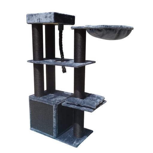 160 Cm Xl Multi Level Cat Scratching Post Tree Scratcher