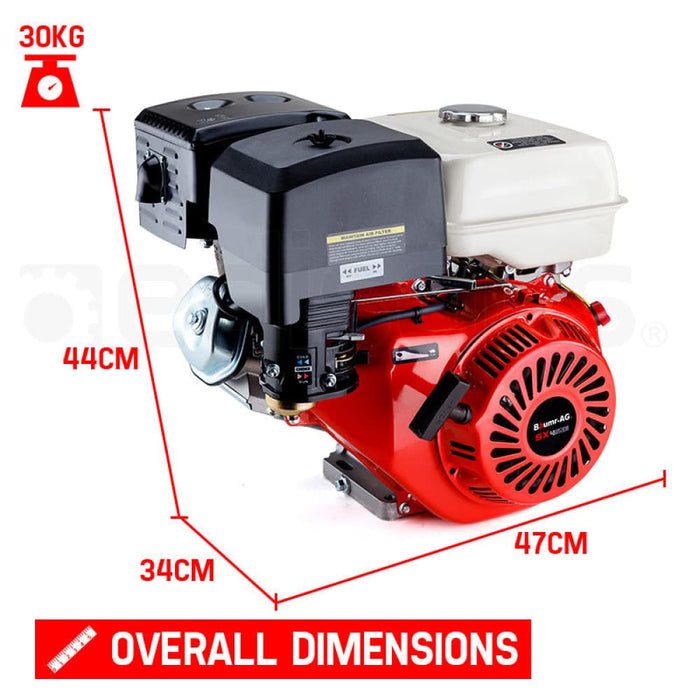 16hp Petrol Engine Ohv Stationary Motor 4-stroke Horizontal