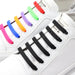 16pcs Silicone No Tie Elastic Sneakers Shoe Laces For Kids