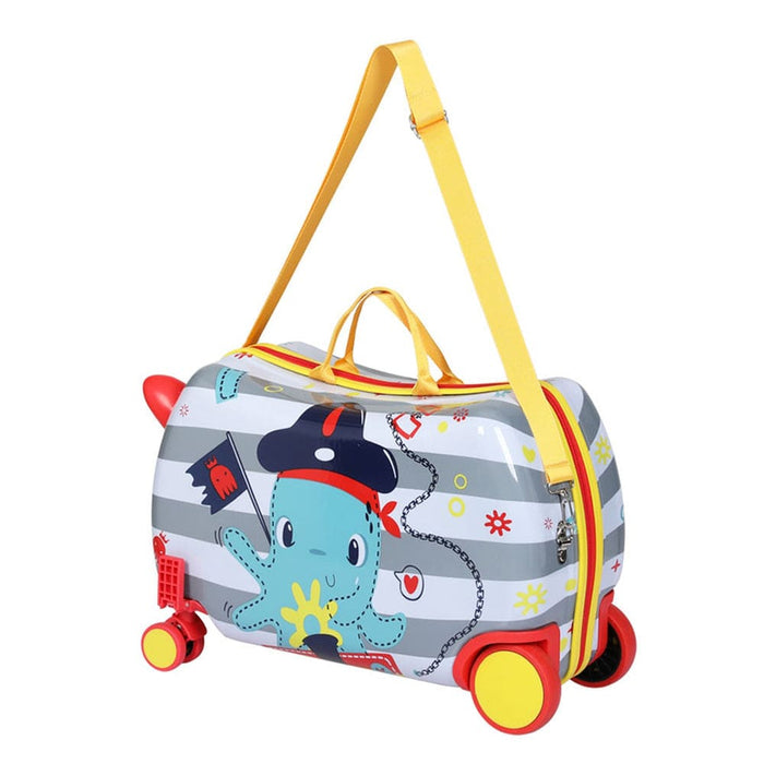 Goslash Picks 17’ Kids Ride On Luggage Children Suitcase